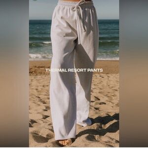 NWT Daily Drills Thermal Resort Pants - Grey